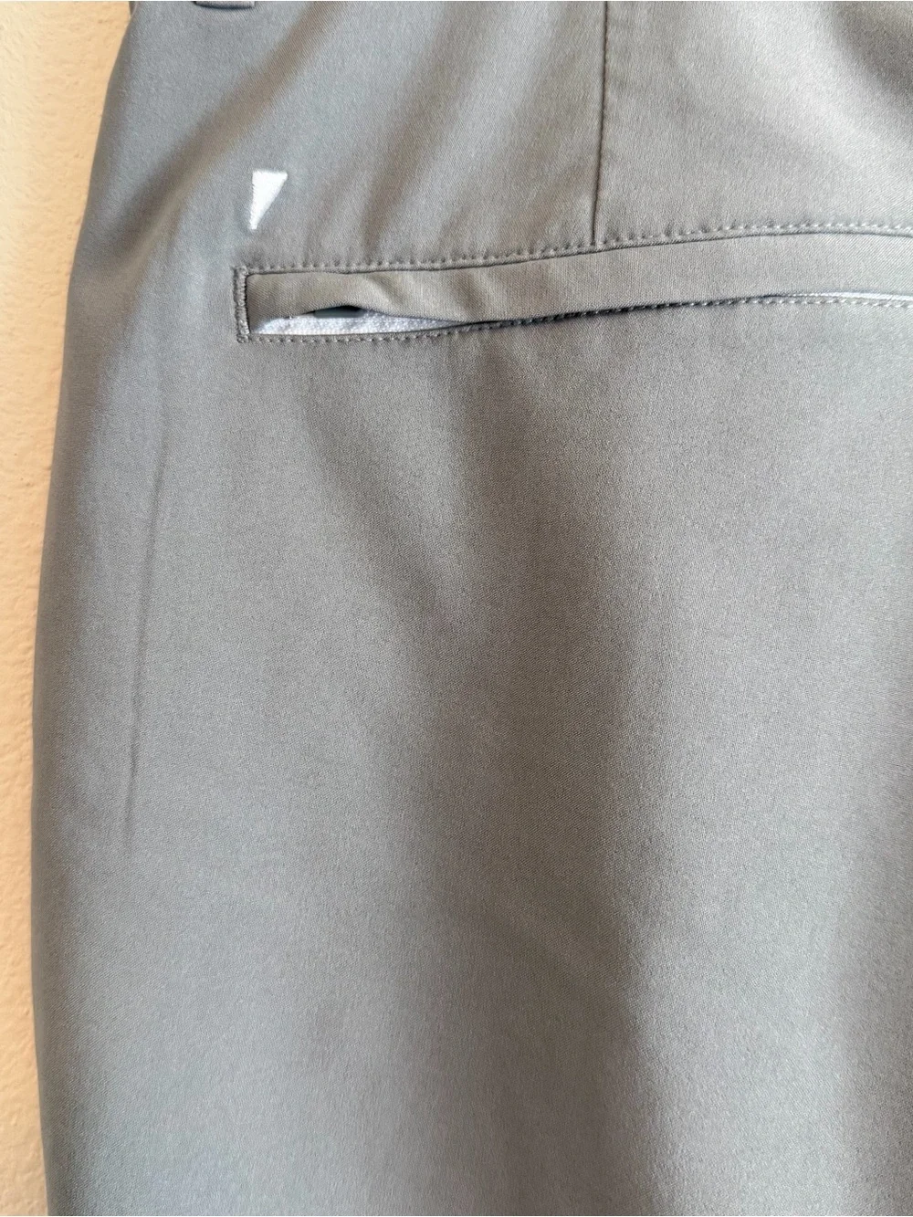 Primo Golf Pants Mens 32 Reg Gray Performance Jogger Ankle Zip